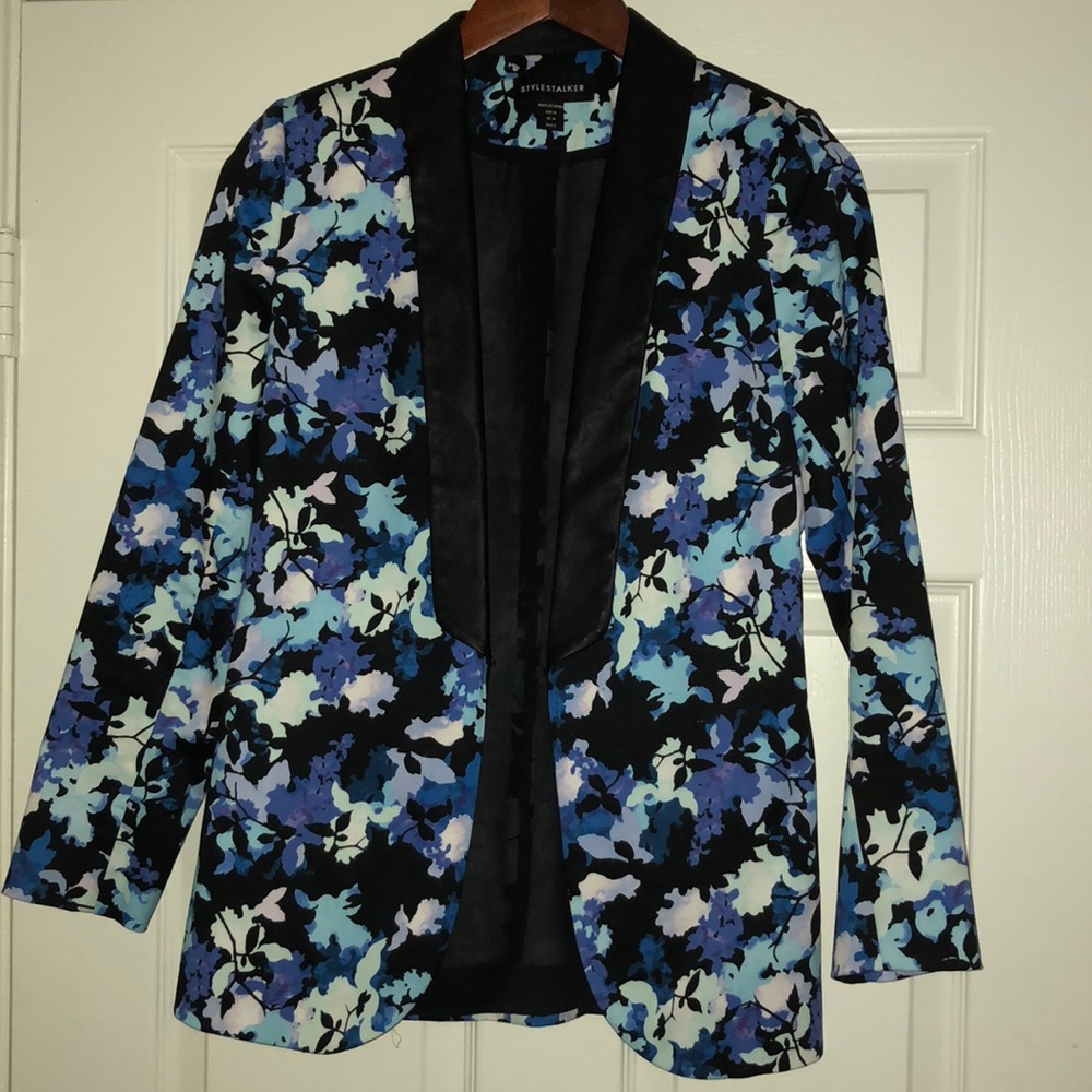 Floral blazer